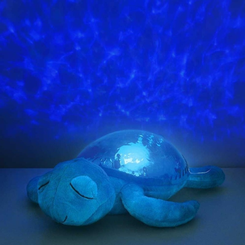 CLOUDB Tortuga tranquila luz de noche recargable con USB