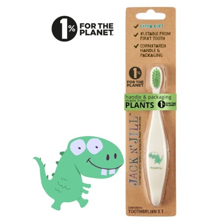 JACK N' JILL Cepillo de dientes Dino