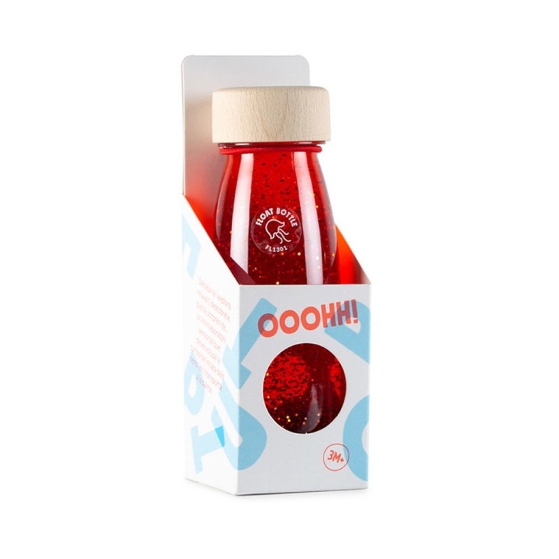 PETIT BOUM Botella sensorial flotante