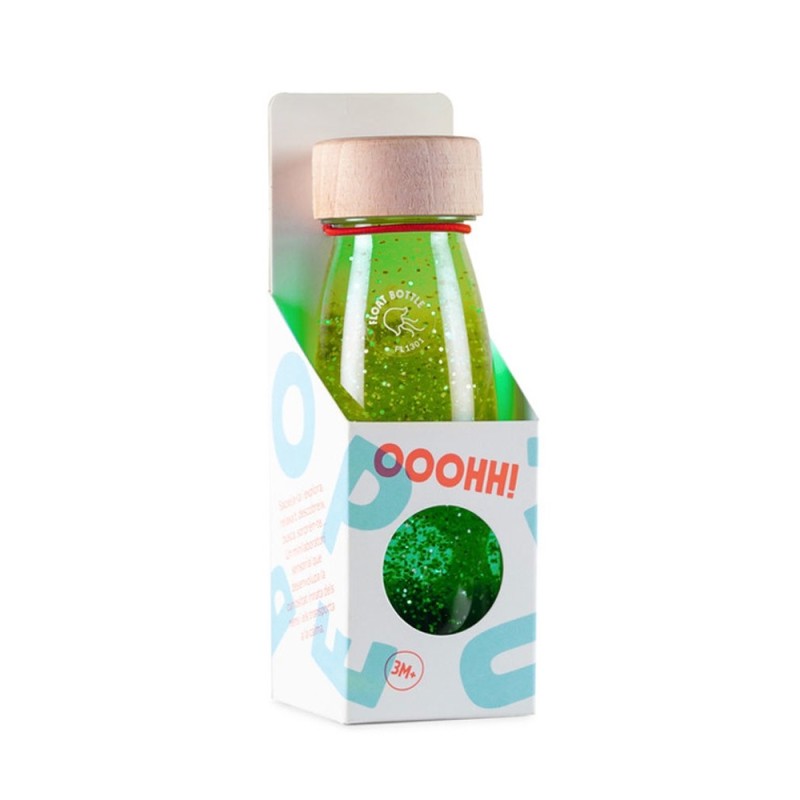 PETIT BOUM Botella sensorial flotante