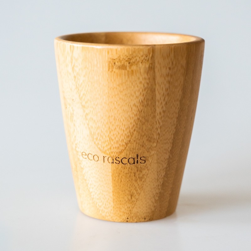 ECO RASCALS Vaso de bambú con tapa y boquilla de aprendizaje