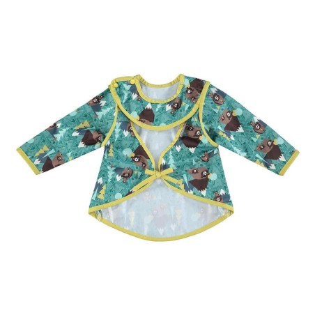 POPIN Babero con mangas impermeable Bear