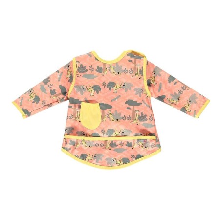 POPIN Babero con mangas impermeable Cheetah