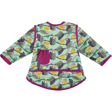 POPIN Babero con mangas impermeable Sloth