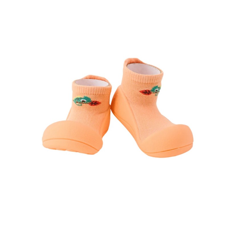 ATTIPAS calcetín antideslizante camaleón naranja