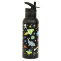 A LITTLE LOVELY COMPANY Botella acero inoxidable Galaxia