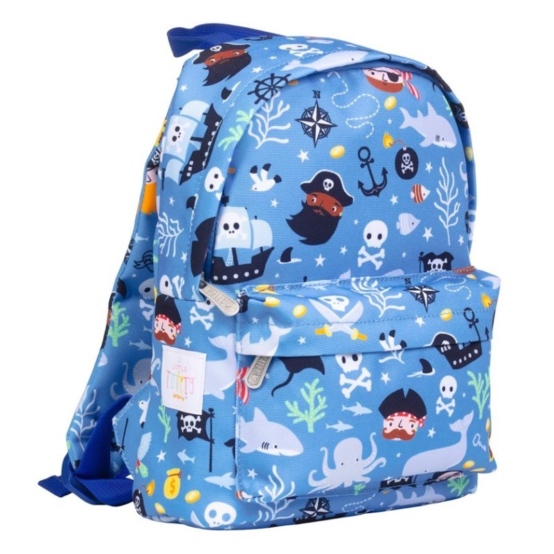A LITTLE LOVELY COMPANY Mochila escolar Piratas