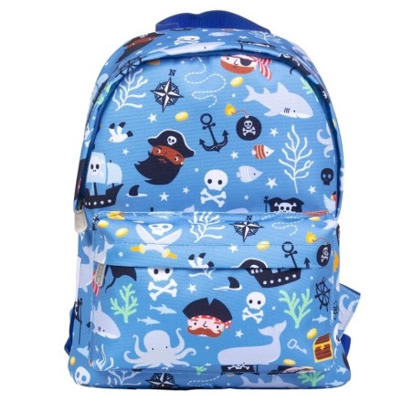 A LITTLE LOVELY COMPANY Mochila escolar Piratas