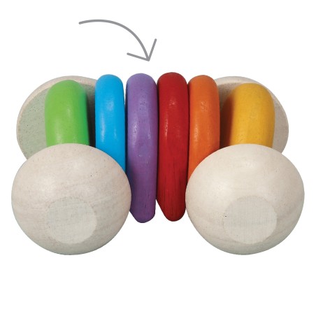 PLANTOYS Coche de madera para bebés