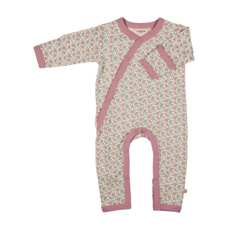 PIGEON Kimono romper flores