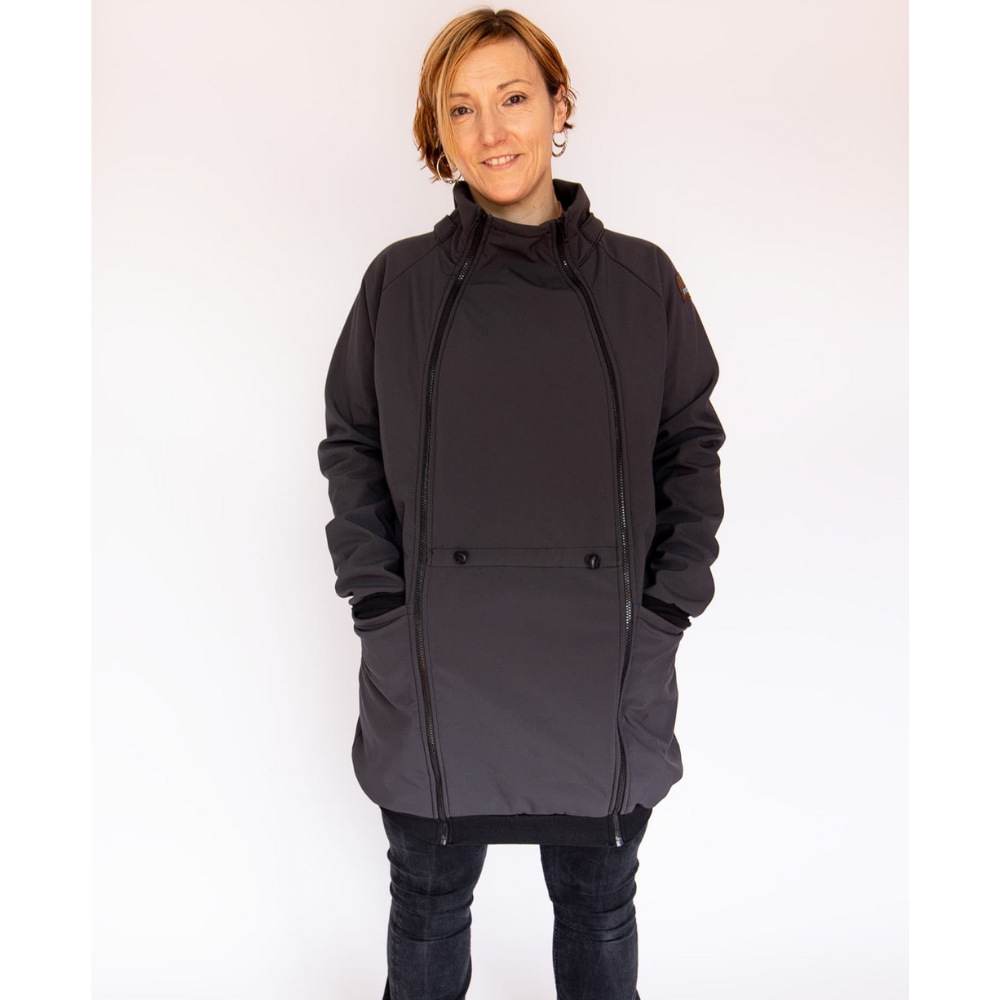 MACROPUS Chaqueta softshell - Gris oscuro_6