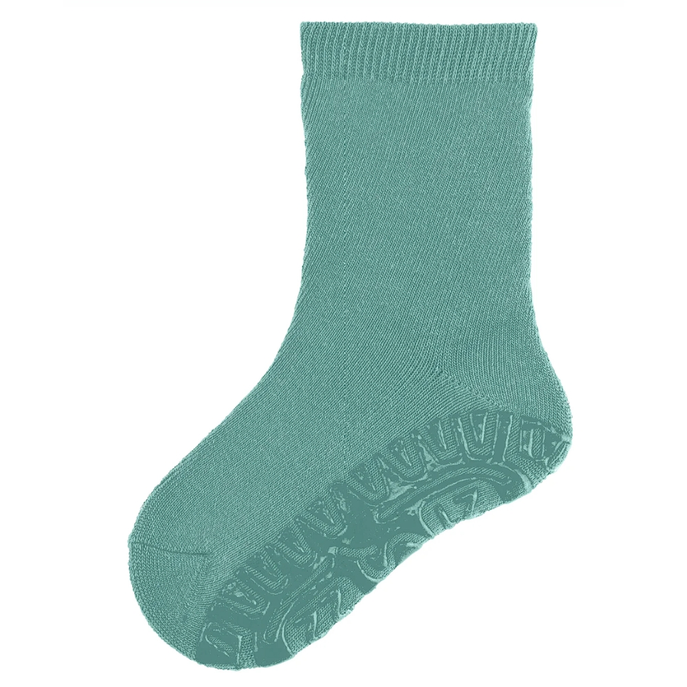 STERNTALER Calcetines antideslizantes felpa suave - Verde