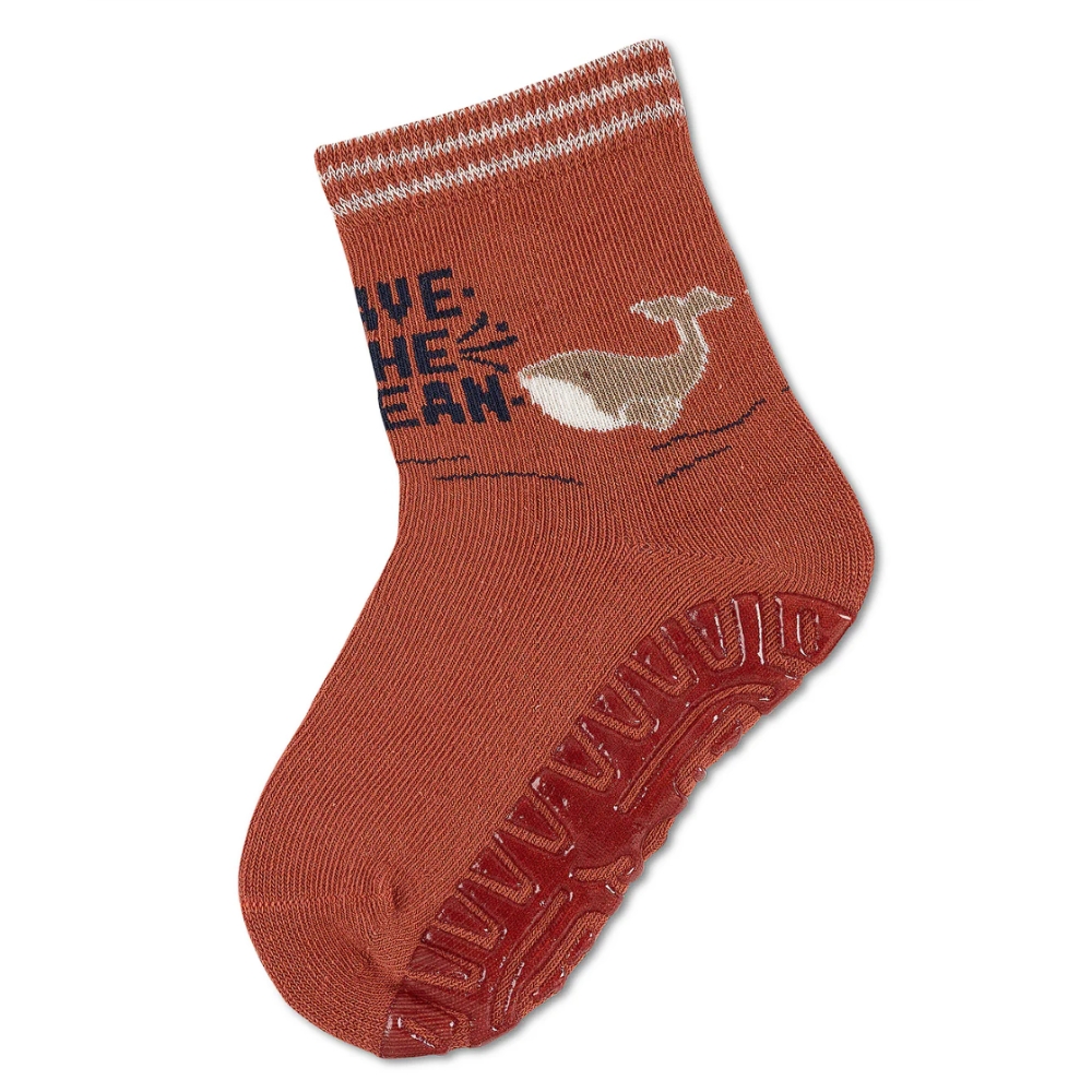 STERNTALER Calcetines antideslizantes felpa suave - Save the ocean