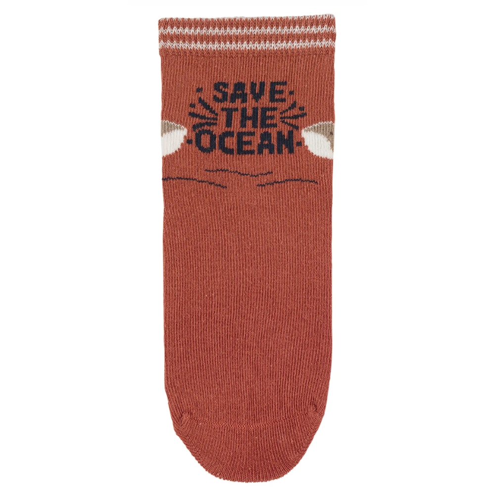 STERNTALER Calcetines antideslizantes felpa suave - Save the ocean