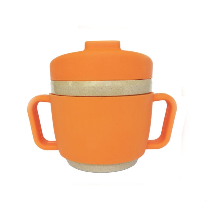 THE DIDA Taza de aprendizaje Glops - Naranja