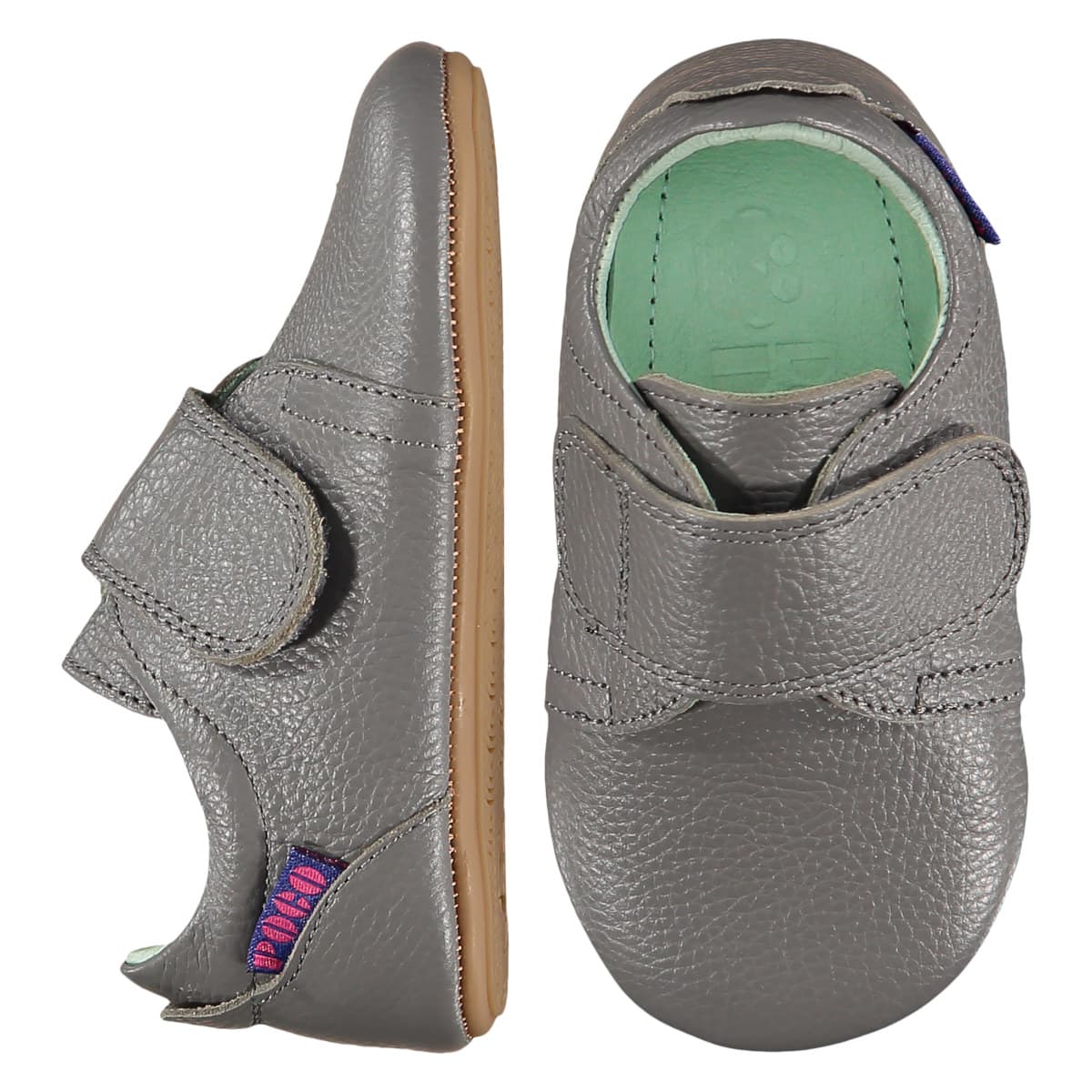 Poconido - Grey Flap Mighty Shoes