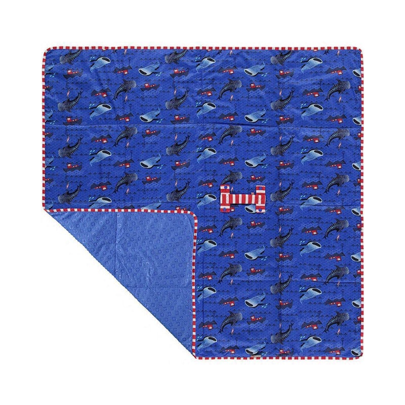 POPIN Manta de juegos exterior e interior - Whale Shark